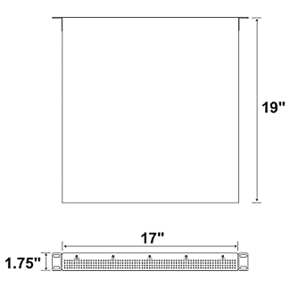 Rackmount 1U Fixed Enclosures