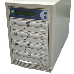 4 Drive Blu-ray, DVD, and CD Duplicator